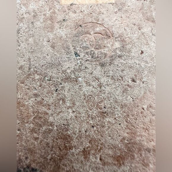 Chanel CC Logo Tweed Flat Wooden Slip -On Mules Sandals In Black  EU 39 US 8-8.5 - Picture 9 of 11